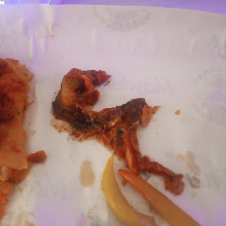 Maydonoz Döner Tavuk Döner Menüde Çıkan Siyah Maddeler Ve Kötü Tat Hayal Kırıklığı
