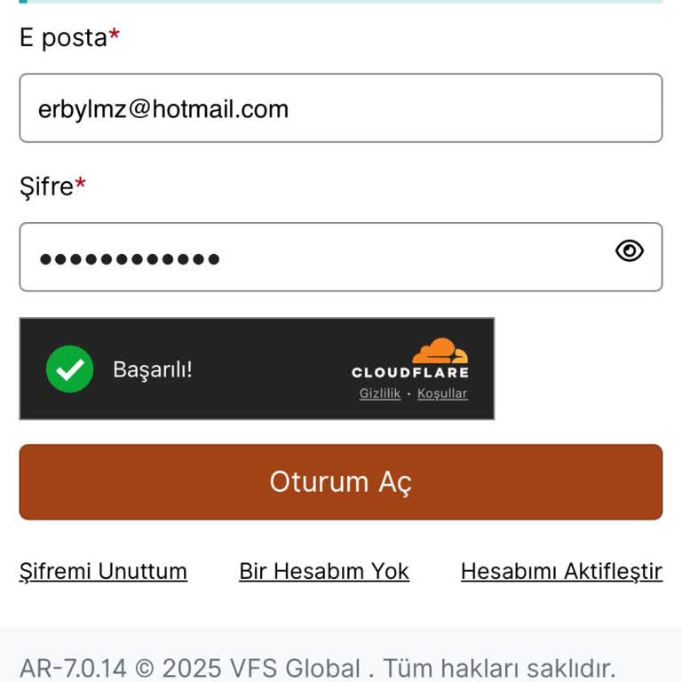VFS Global'den Fransa Vizesi İçin Randevu Almakta Zorluk Yaşıyorum