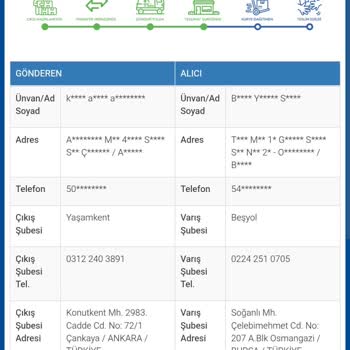Sürat Kargo Bursa Beşyol Şubesi'nde Sürekli Teslimat Gecikmesi Ve İletişim Sorunu