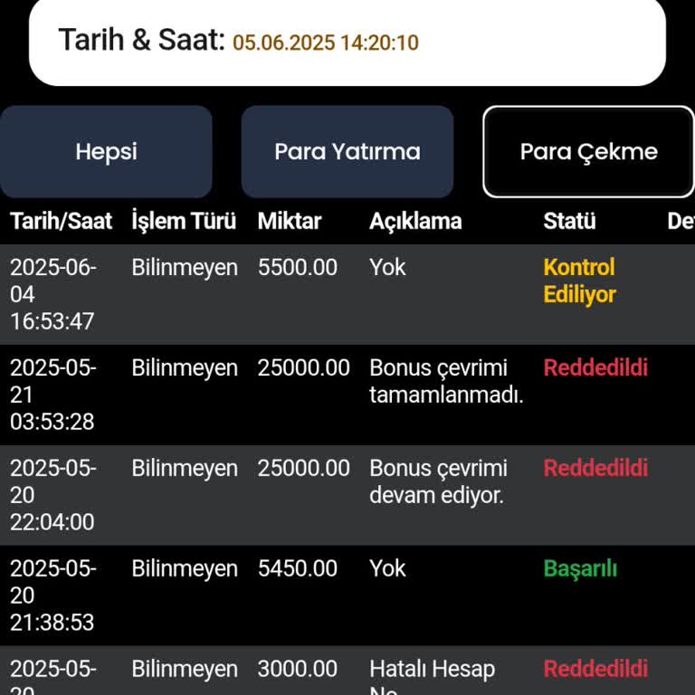 Kazandığım Parayı 18 Saattir Alamıyorum Ödeme Sorunu Çözülmüyor