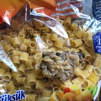 Makarnadan Yabancı Madde Çıkması Hayal Kırıklığı Yarattı