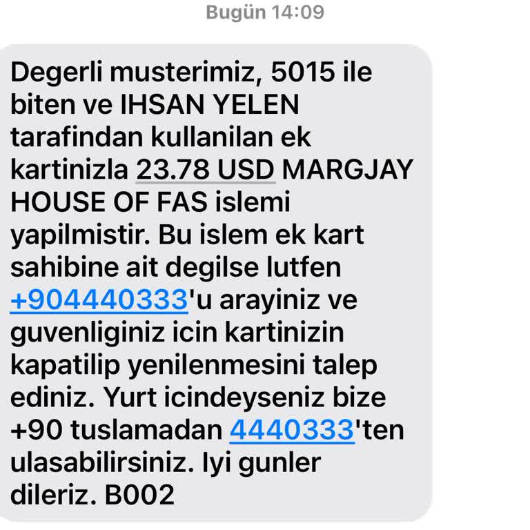 Sanal Kartımda Para Olmamasına Rağmen İzinsiz Para Çekildi