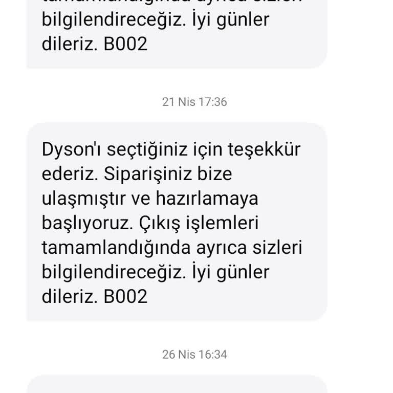 Dyson Animal Pro Yedek Parça Temininde 3 Aylık Gecikme