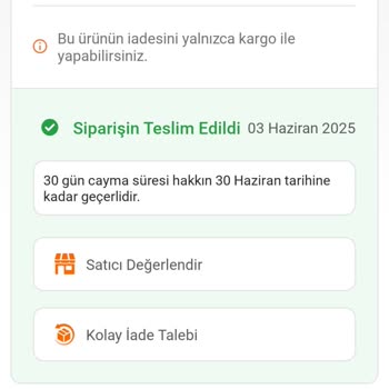 FLO Uygulamasından Alınan Üründe Satıcı Bilgisi Eksikliği Mağduriyet Yarattı