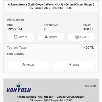 Bilgilendirme Eksikliği Nedeniyle Otobüsü Kaçırdım, Mağduriyetimin Giderilmesini Talep Ediyorum