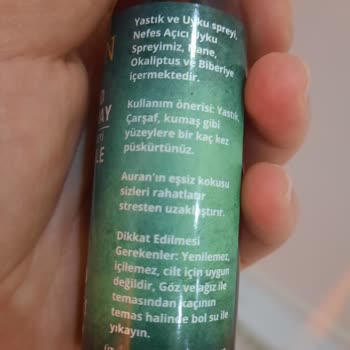 Bozuk Sprey Başlığı Ve Eski Tarihli Ürünle İlgili Mağduriyet