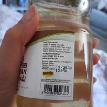 Eritilmiş Hindistan Cevizi Yağı Mağduriyeti Ve İade Talebi