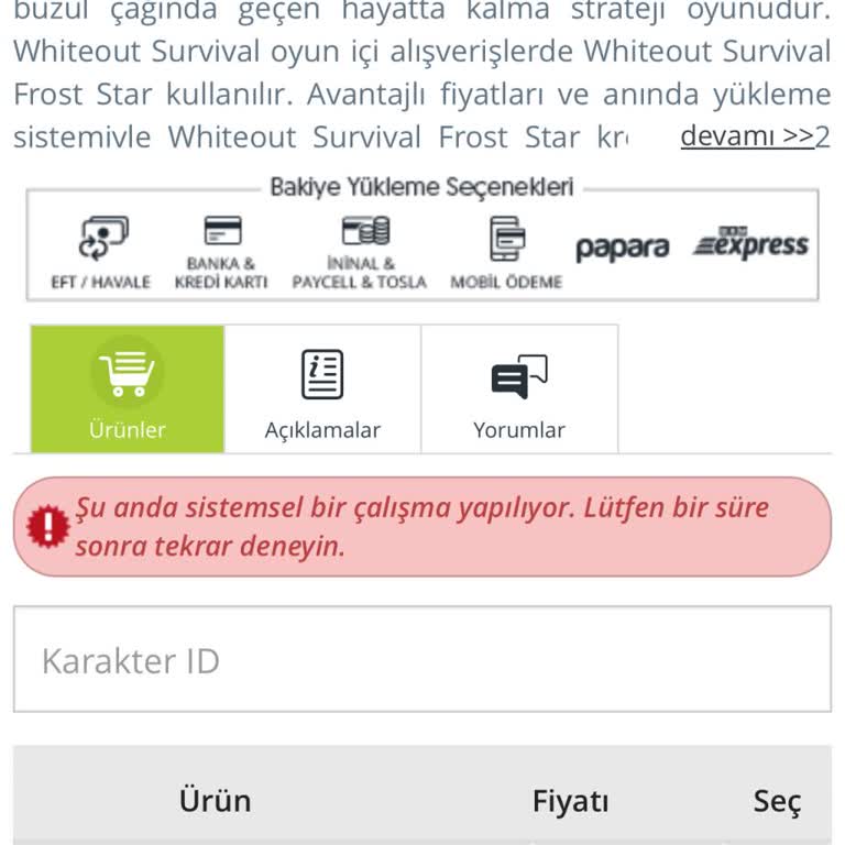 Bakiye Yükledim Alışveriş Yapamıyorum Müşteri Hizmetleri De Ulaşılmıyor