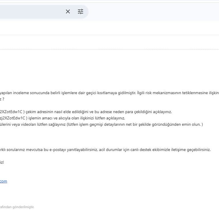 Cointr Hesabım Keyfi Olarak Kısıtlandı, Hukuka Aykırı Belge Talepleriyle Param Engelleniyor