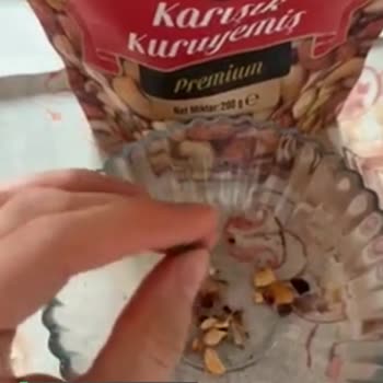 Çerezya Karışık Kuruyemiş İçinden Taş Çıktı