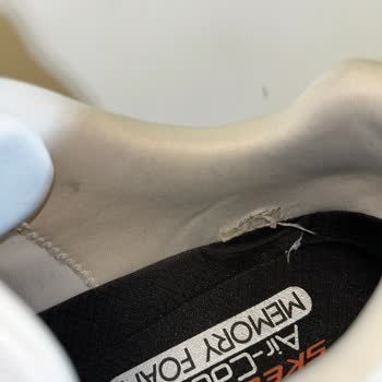 Skechers Ayakkabıda Kısa Sürede İç Topuk Astarı Yırtılması Ve Deformasyon