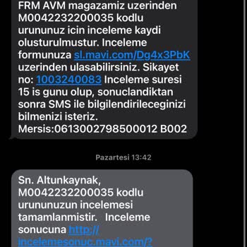 Siyah Kot Pantolonun Rengi Soldu, Değişim Talebim Reddedildi