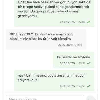 Siparişimin Teslimatı Gecikti Ve Ürünün Yokluğu Geç Bildirildi Mağdur Oldum
