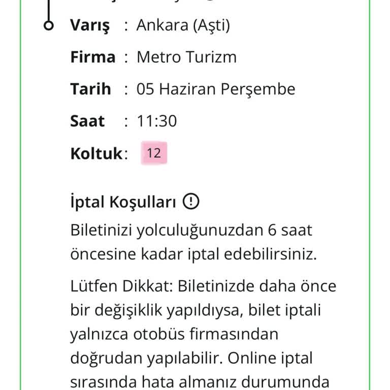 Otobüs Yolculuğunda Unutulma Ve Yetersiz Hizmet Deneyimi