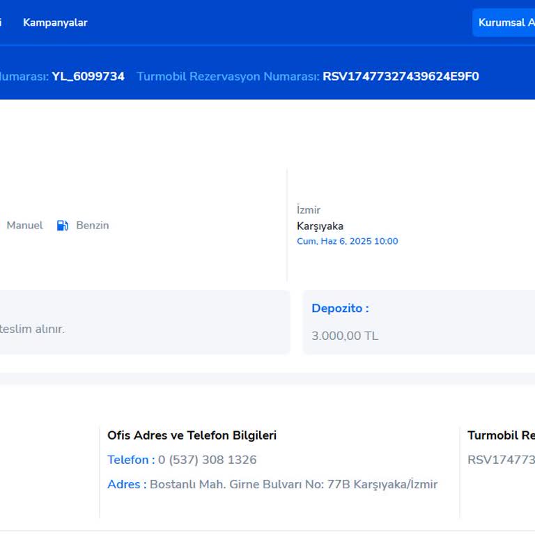 Bayram Tatilinde Son Dakika Araç Kiralama Mağduriyeti!