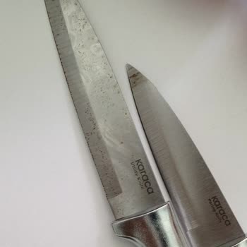 Karaca Bıçak Seti İlk Yıkamada Paslandı Şaşkınlığı