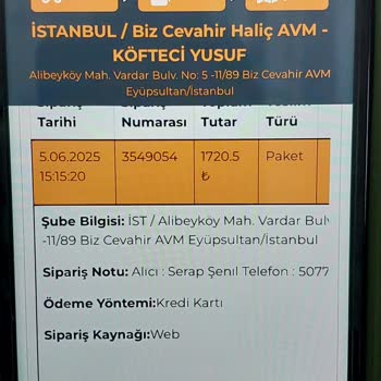 Siparişim Saatlerce Gecikti, Misafirlerime Karşı Mahcup Oldum