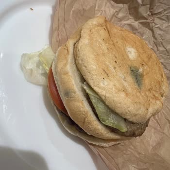 Küflü Ekmek Gönderen Restoran Ve Çözüm Sunmayan Destek