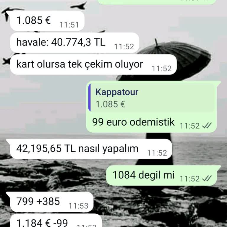 Sürekli Ekstra Ücret Talep Eden Tur Firması Mağduriyeti