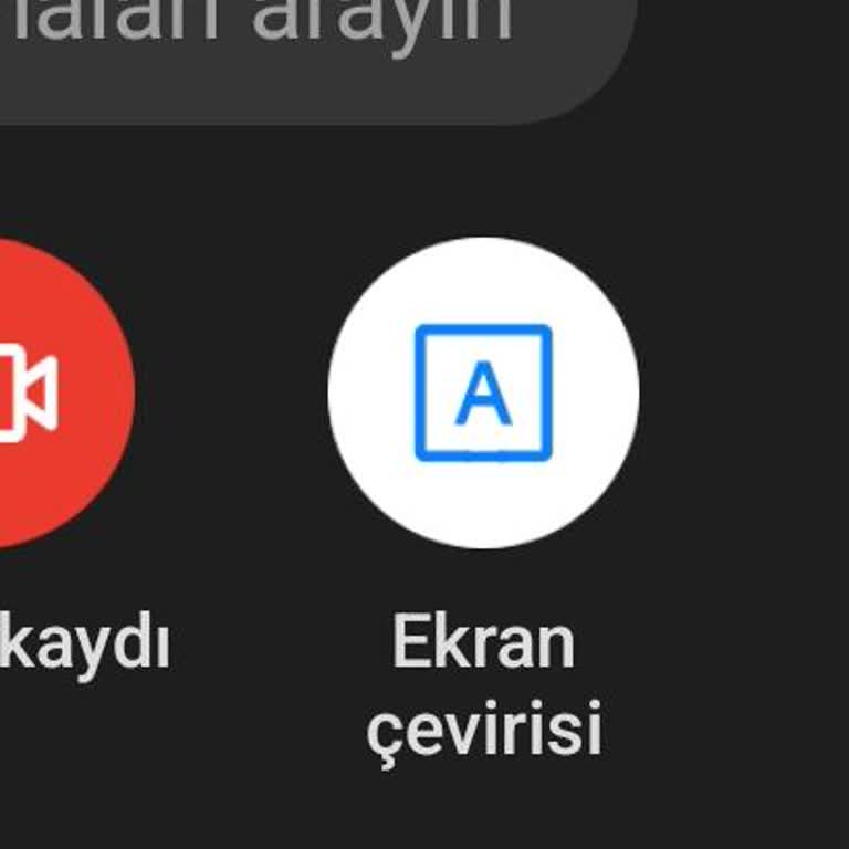 Realme C55 Araç Çubuğu Ekran Çevirisi Çalışmıyor