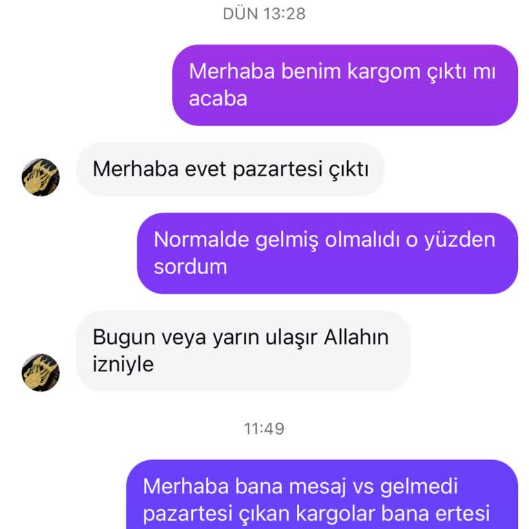 Siparişim Gecikti Firma Sahibi Kaba Davrandı