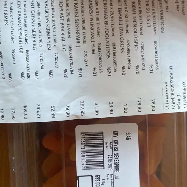 Ova Gross Market'te Etiket Ve Kasa Fiyatı Farklılığı