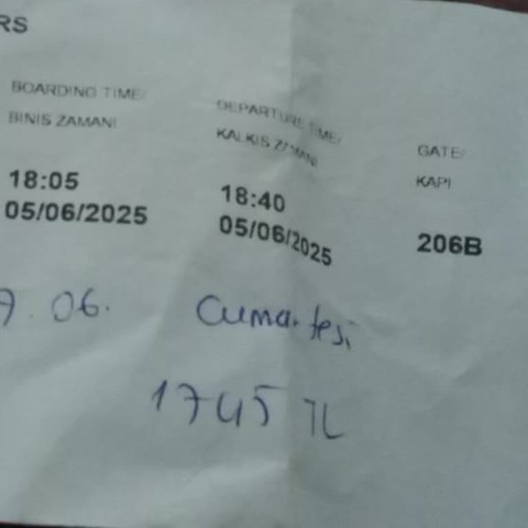 Kapı Değişikliği Bilgilendirilmeden Yapıldı, Uçağa Alınmadık