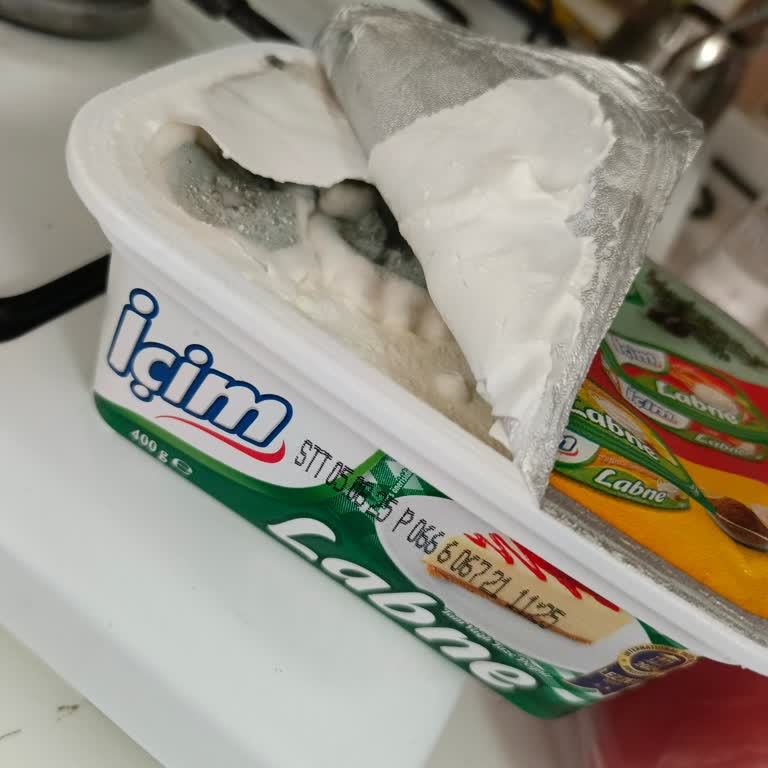 Son Kullanım Tarihi Geçmemiş İçim Labne Küflü Çıktı