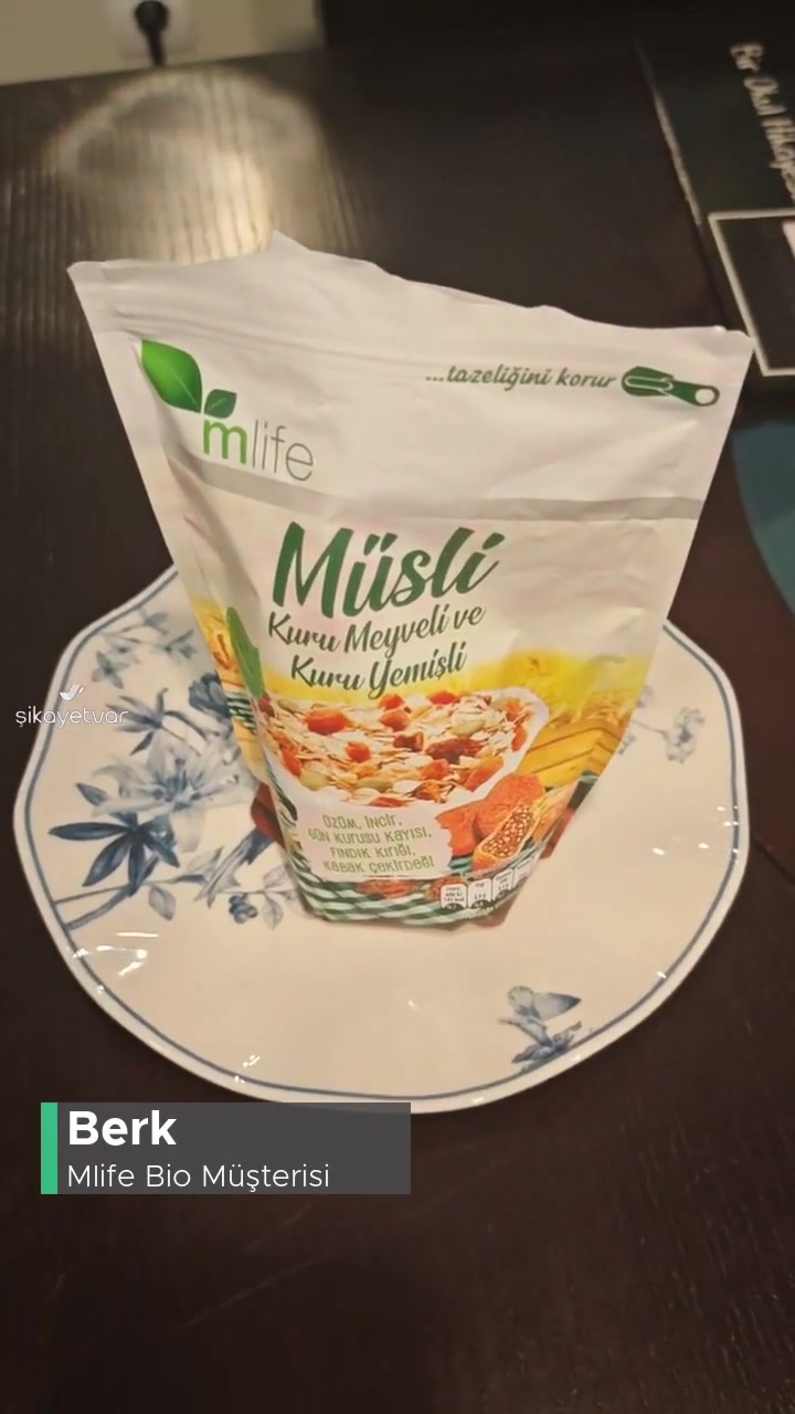 Mlife Bio Müsli Görsel İle Kandırıyor! videonun kapak resmi