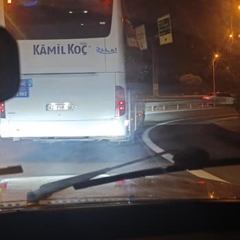 Kamil Koç Şoförlerinin Tehlikeli Sürüş Davranışları Hakkında Şikayet