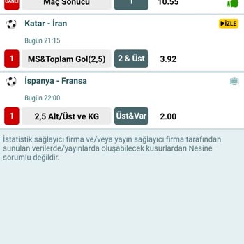 Nesine.com'da Maç Skorları Ve Oranlarıyla İlgili Güven Sorunu