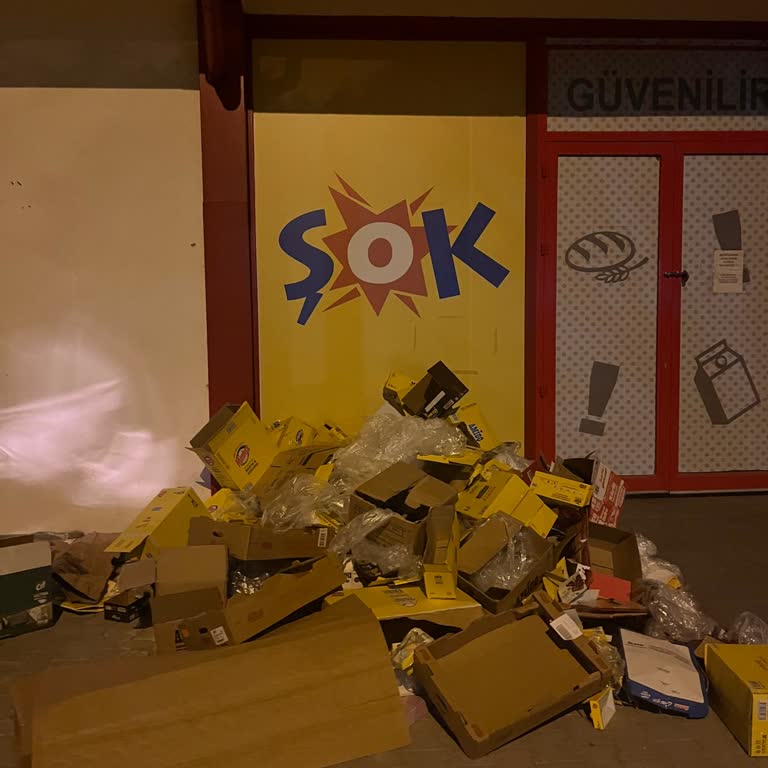 Kapı Önüne Atılan Kağıtlar Yüzünden Yaşanan Park Ve Görüntü Sorunu