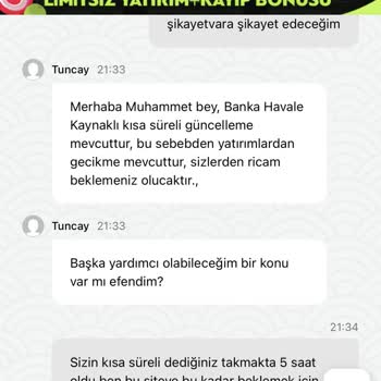 Fixbet305 Yatırımı Onaylamıyor Canlı Destek Oyalıyor
