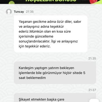 Fixbet305 Yatırımı Onaylamıyor Canlı Destek Oyalıyor