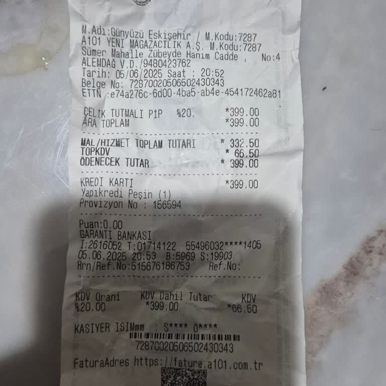 Raftaki Ve Kasadaki Fiyat Farkı İle İlgili Personel Tutumu Şikayeti