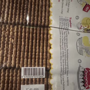 Ülker Pötibör Bisküvi Paketinden Sağlığa Zararlı Yabancı Madde Çıkması!