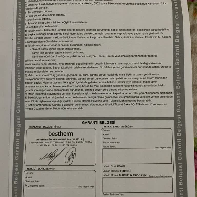 Kombi Arızası Tekrarlıyor, Servise Ulaşılamıyor