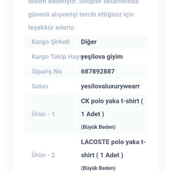 Siparişim Ulaşmadı Ve Bilgi Alamıyorum