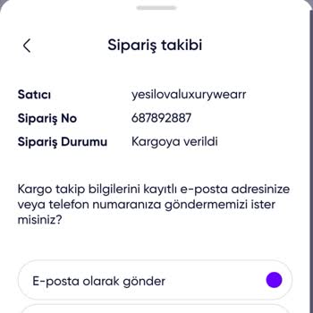 Siparişim Ulaşmadı Ve Bilgi Alamıyorum