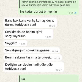 Sipariş Edilen Elbisenin Zamanında Ve Eksiksiz Teslim Edilmemesi, Satıcıdan Olumsuz Davranış