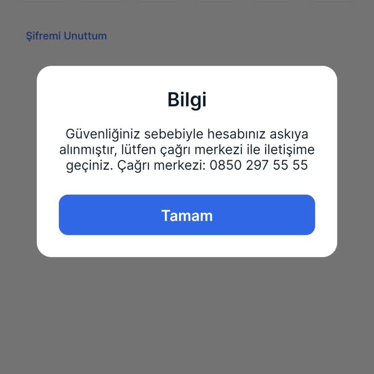 Hesabım Askıya Alındı, Destek Alamıyorum!
