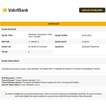 Kullanmadığım Kazandıran Tarife Ve Sigorta Ücretlerinin İadesini İstiyorum