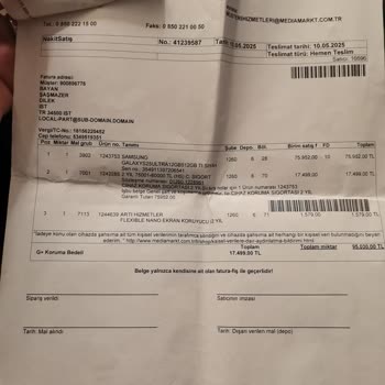 Satın Aldığım Samsung Galaxy S25 Ultra Cihazda Cızırtı Ve Bağlantı Sorunları, Değişim Veya İade Talebim Karşılanmıyor