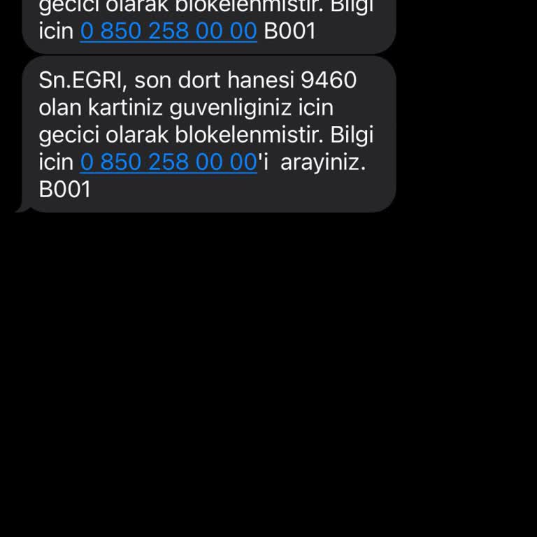 Kartlarım Bloke Oldu, Müşteri Hizmetlerine Ulaşamıyorum