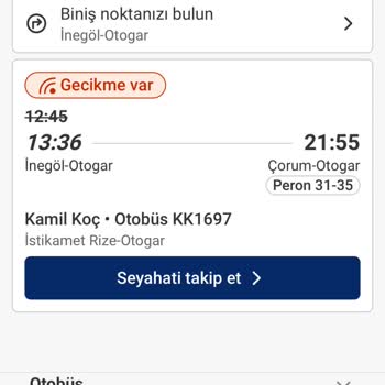 Otobüs Seferinde Rötar Ve Yetersiz Bekleme Süresi Nedeniyle Mağduriyet