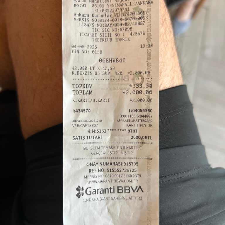 Yakıt Fişimde Kampanya Kodu Eksik Tüketici Mağduriyeti