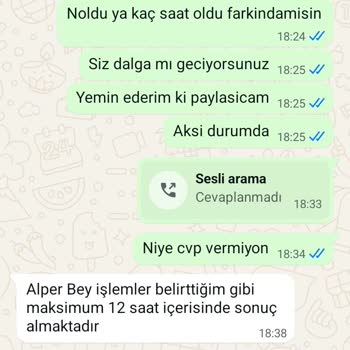 Yatırdığım Tutar Ödenmedi, Mağduriyet Yaşıyorum