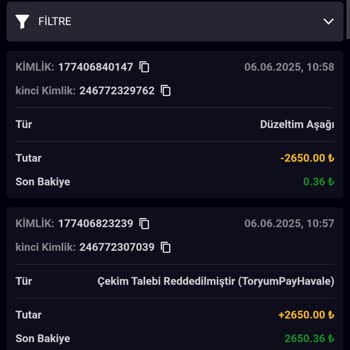 Çekim Talebim Sonrası Bakiye Silindi Müşteri Temsilcisi Yardımcı Olmadı