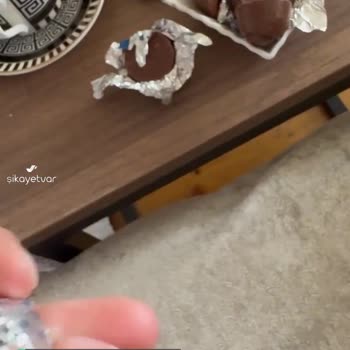 Ülker'in Kurtçuklu Çikolataları