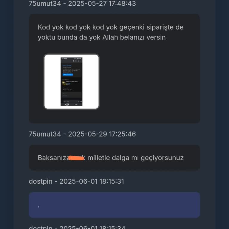 Satın Aldığım Ürün Hesabıma Tanımlanmadı Firma İlgisiz